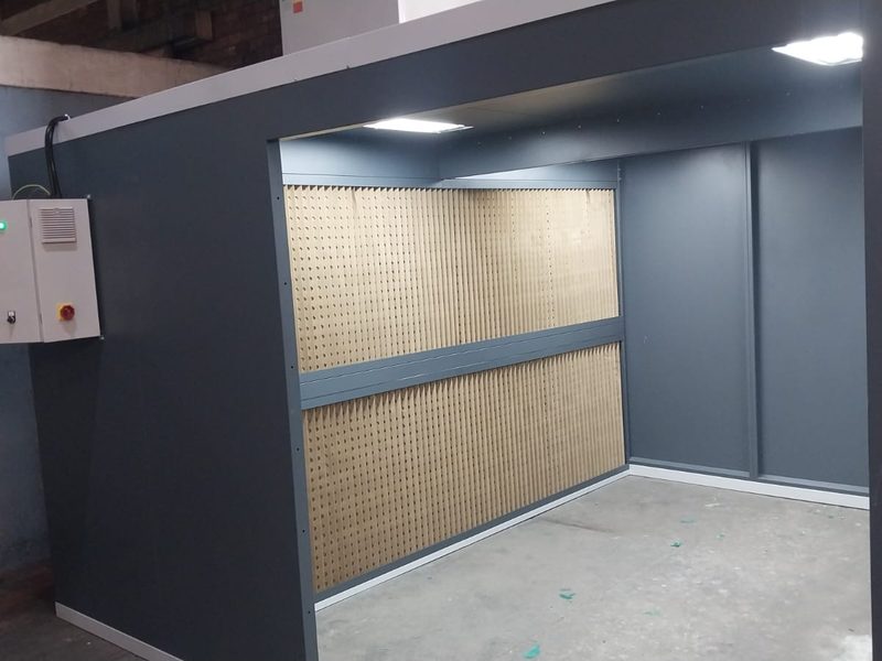 Booth interior